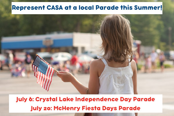 Join a parade for CASA