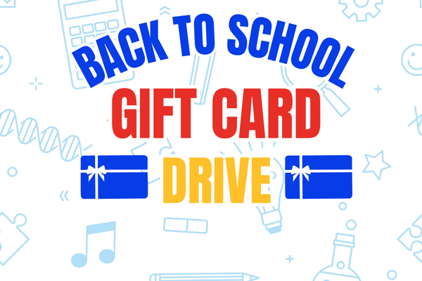 Back to School Gift Card Drive