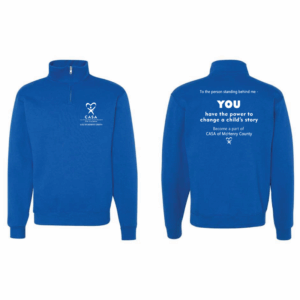 CASA Blue Quarter Zip