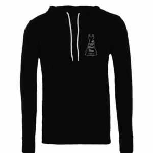Little Black Dress (LBD) Black Hoodie