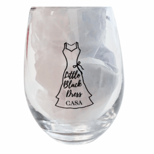 LBD 9-Ounce Stemless Wine Glass